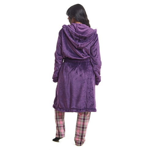 Snuggs robe de chambre "Violet foncé"