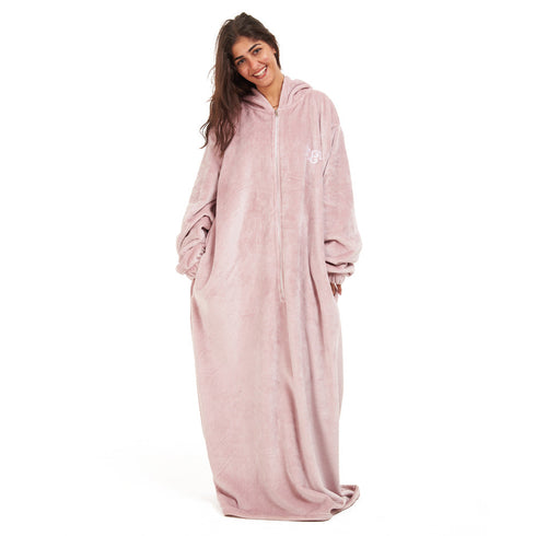 Snuggs Couverture avec manches "Mauve clair"