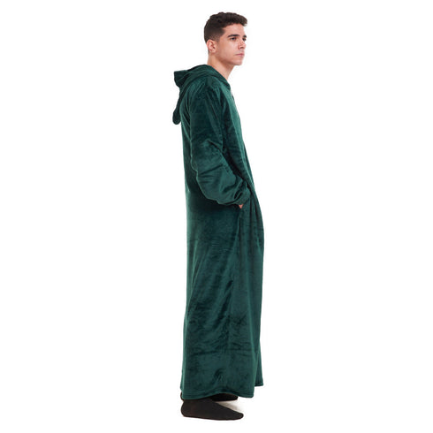 Snuggs Couverture avec manches "Vert"