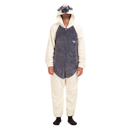 Snuggs combinaison pyjama animaux adulte "Mouton"