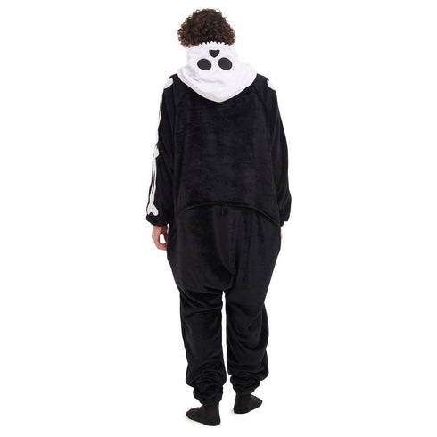 Snuggs combinaison pyjama animaux adulte "Squelette"